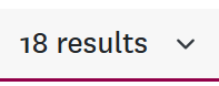 Select field number of results